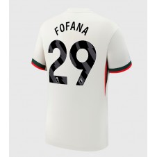 Chelsea Wesley Fofana #29 Bortatröja 2025-26 Korta ärmar